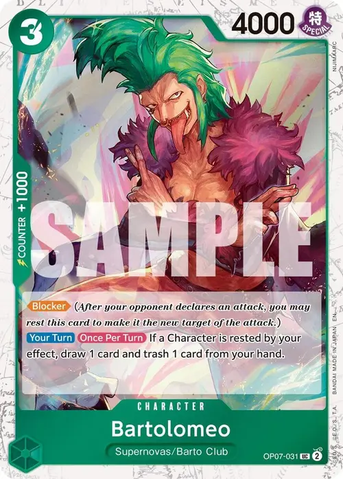 Bartolomeo (Pirate Foil) card art