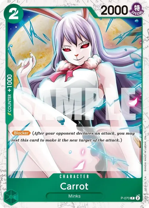 Carrot - P-070 (Pirate Foil) card art