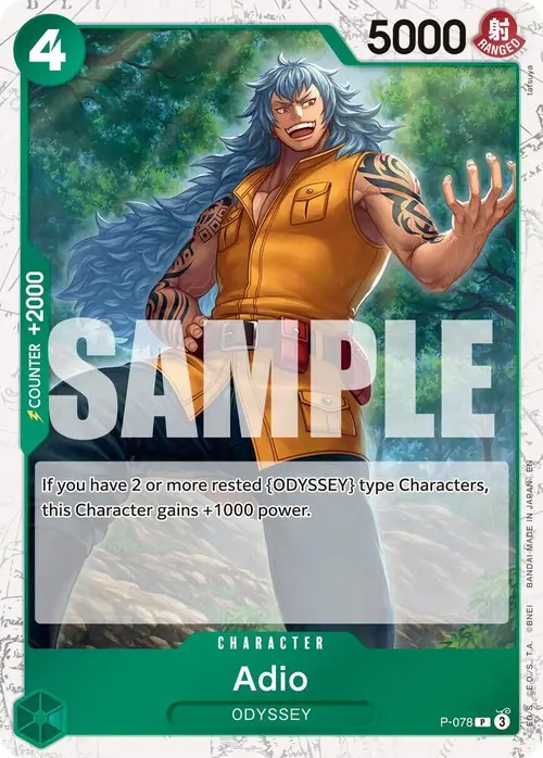 Adio (Pirate Foil) card art