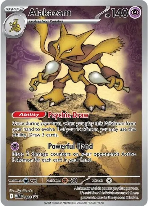 Alakazam - 009 card art
