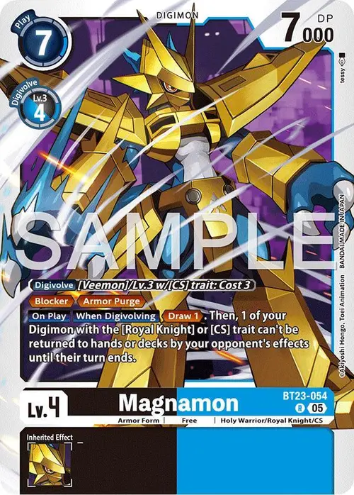 Magnamon card art