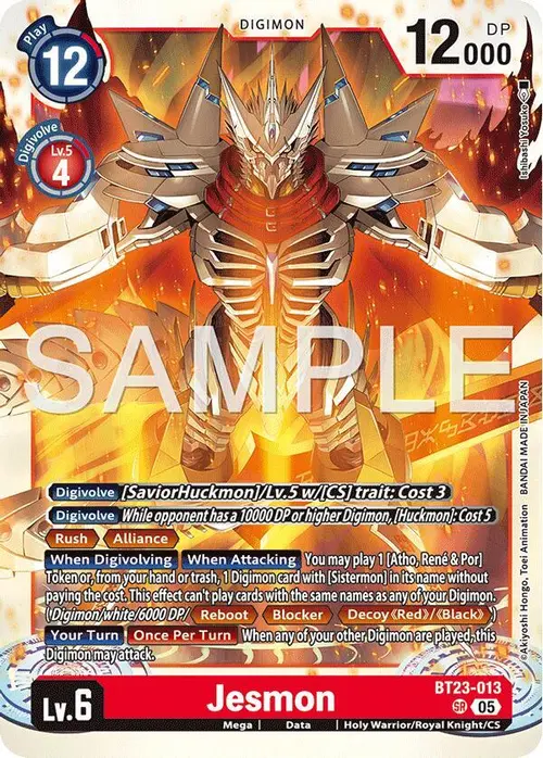 Jesmon card art