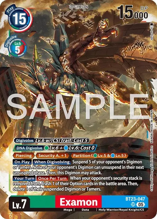 Examon card art