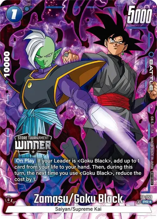 Zamasu/Goku Black (Tournament Pack -Winner- 08) card art