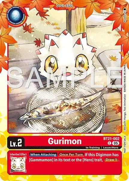 Gurimon (Regulation Battle Vol.3 Participant) card art