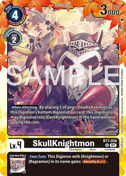 SkullKnightmon (Regulation Battle Vol. 3 Winner) card art