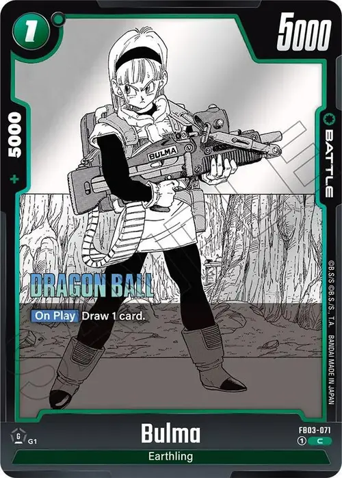 Bulma card art