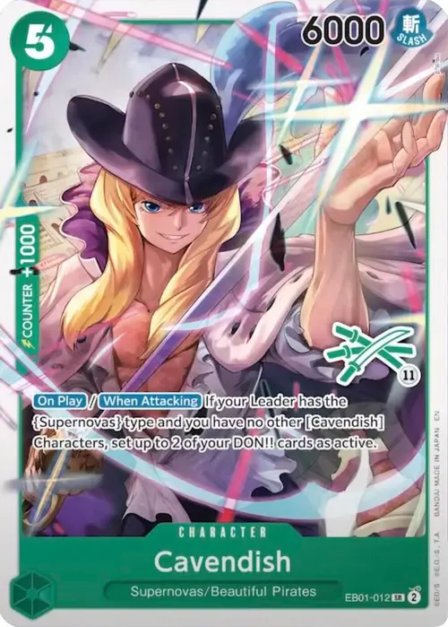 Cavendish (Zoro Deck) card art
