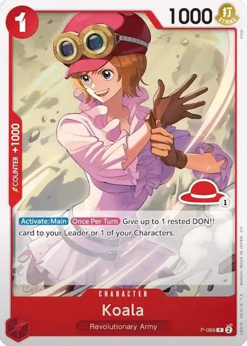 Koala (Luffy Deck) card art