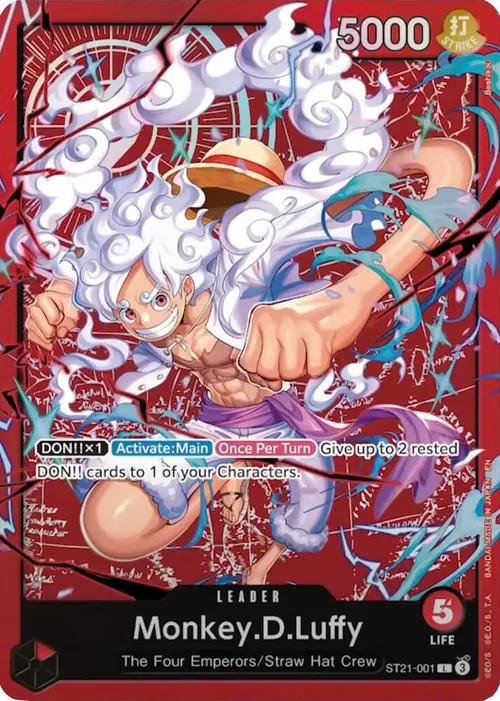 Monkey.D.Luffy - ST21-001 (Luffy Deck) card art