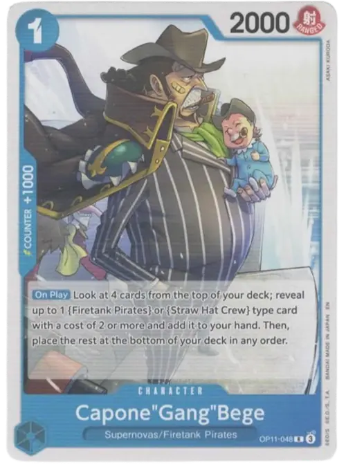 Capone"Gang"Bege (Nami Deck) card art
