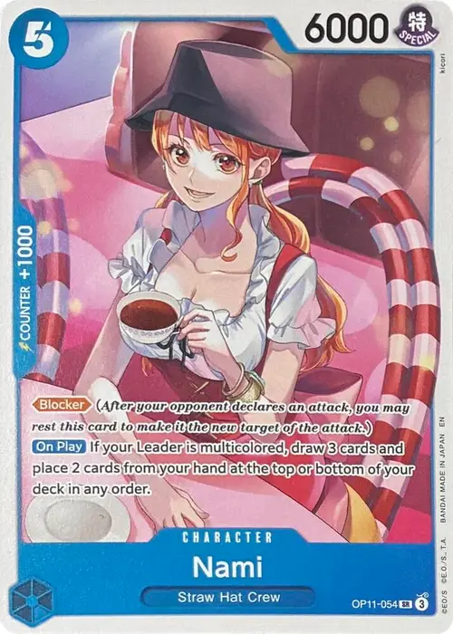 Nami - OP11-054 card art