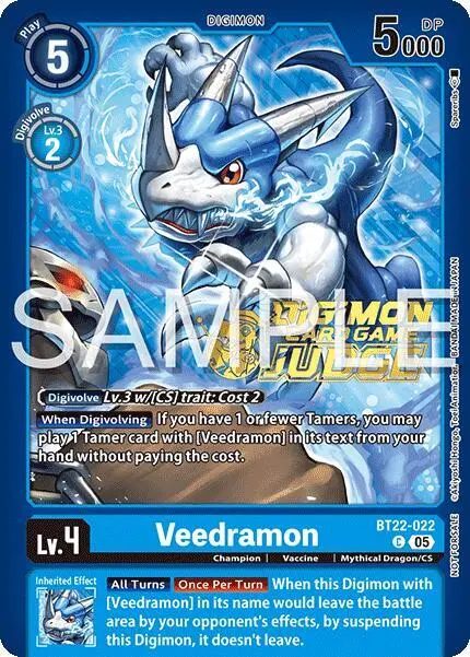 Veedramon (Judge Pack 2025 Wave 2) card art