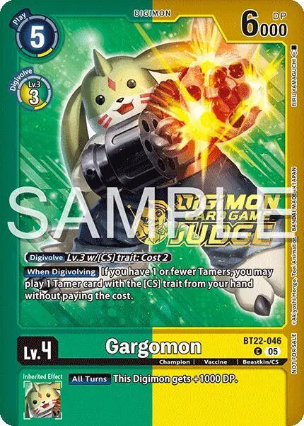 Gargomon (Judge Pack 2025 Wave 2) card art