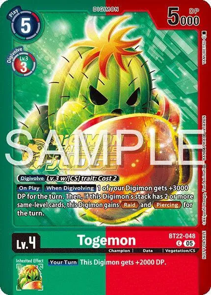 Togemon (Judge Pack 2025 Wave 2) card art