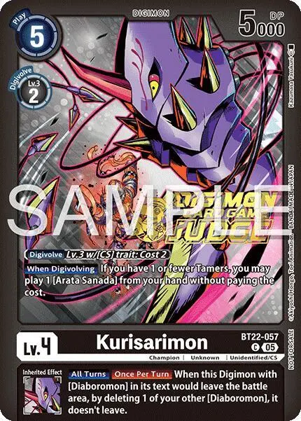 Kurisarimon (Judge Pack 2025 Wave 2) card art
