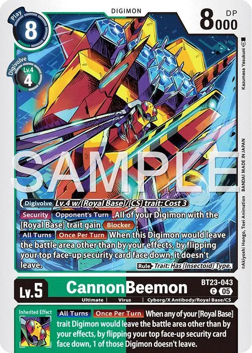 CannonBeemon card art