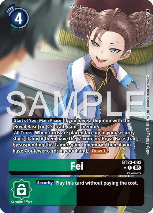 Fei (Alternate Art) card art