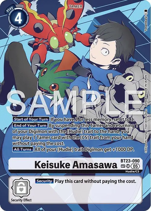 Keisuke Amasawa (SP) card art