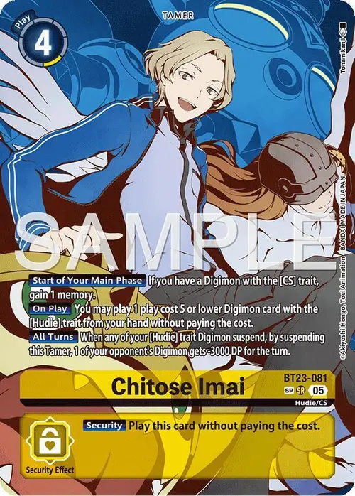 Chitose Imai (SP) card art