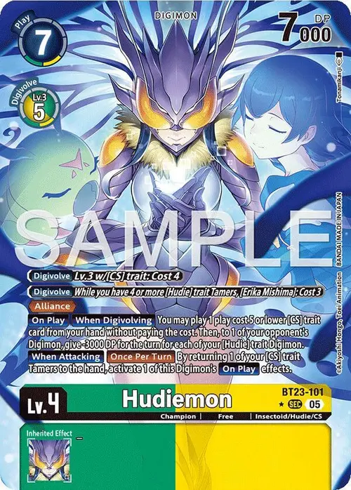 Hudiemon (Alternate Art) card art
