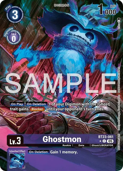Ghostmon (Hacker's Slumber Box Promotion Pack) card art