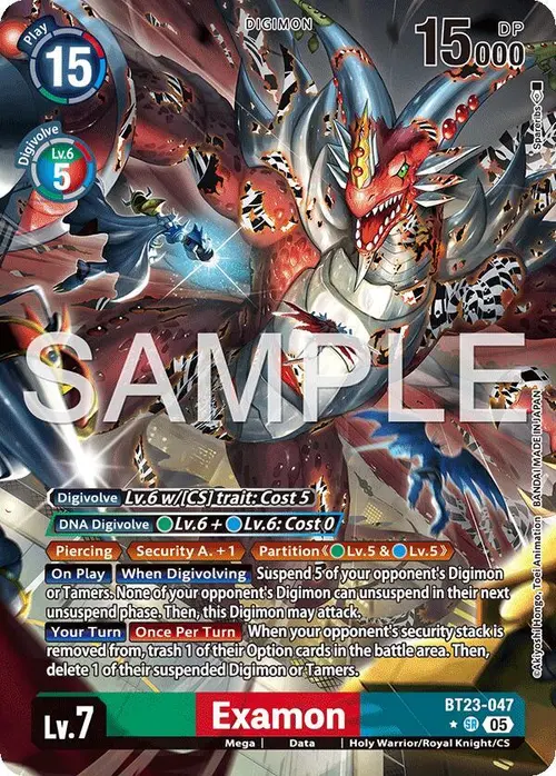 Examon (Alternate Art) card art