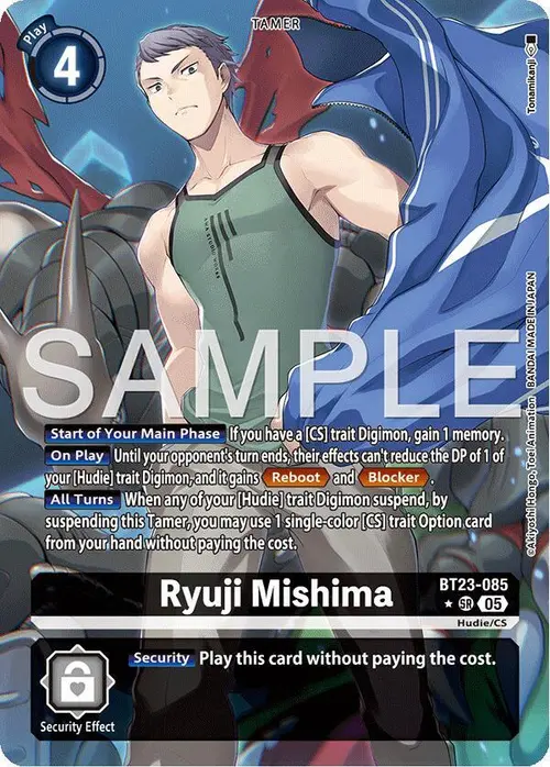 Ryuji Mishima (Alternate Art) card art