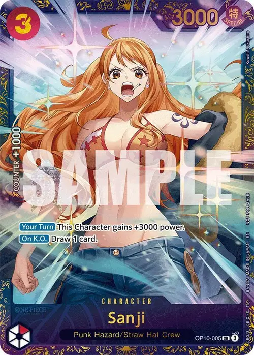 Sanji (Treasure Cup 2025) card art