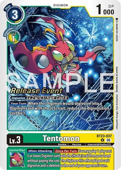 Tentomon card art