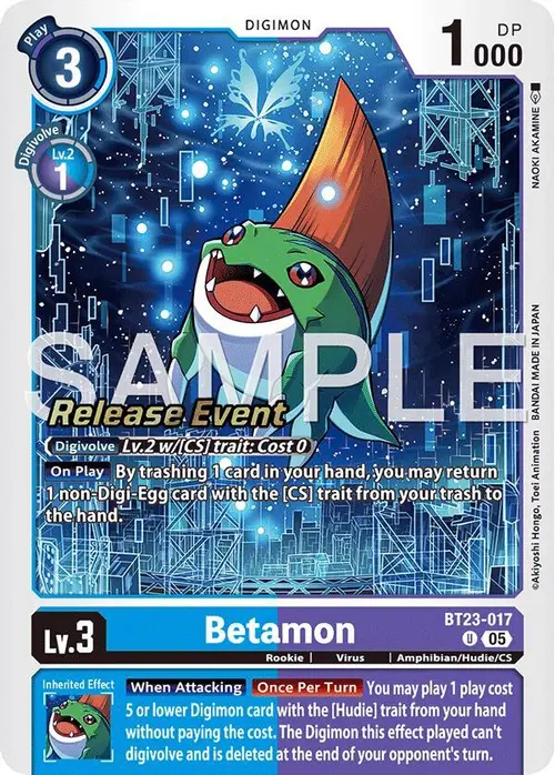 Betamon card art