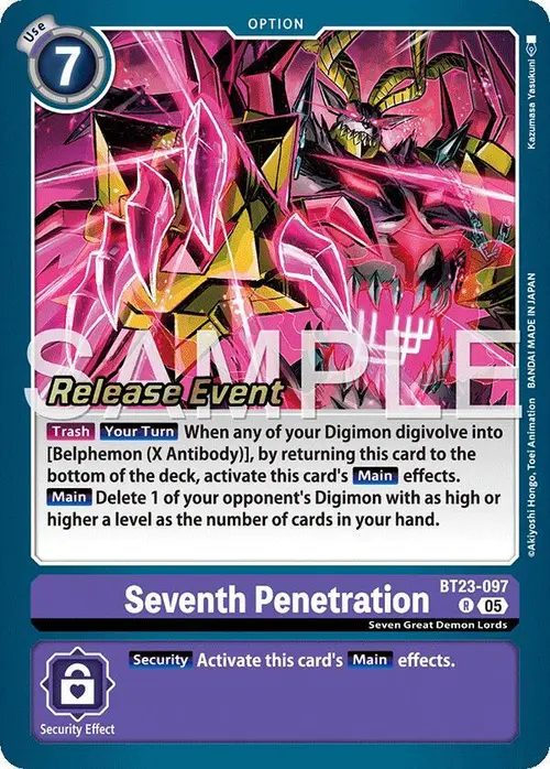 Seventh Penetration card art