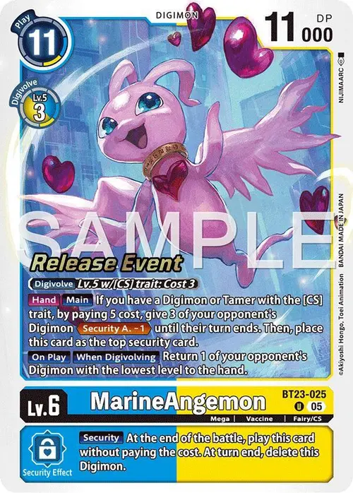 Marine Angemon card art