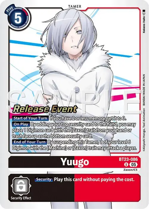 Yuugo card art