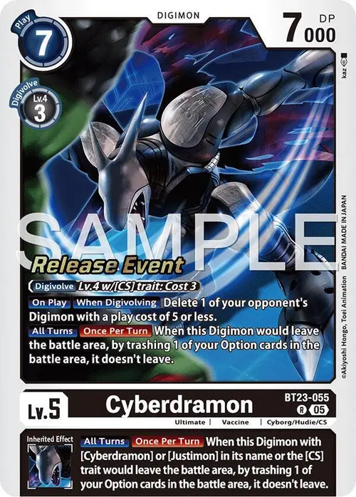 Cyberdramon card art