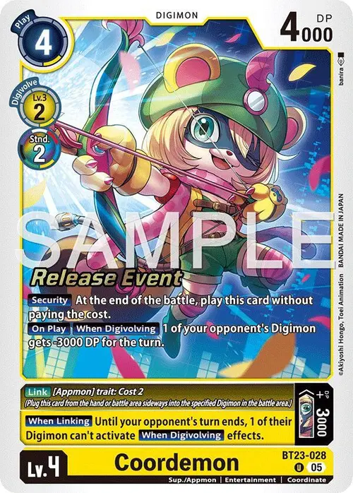 Coordemon card art