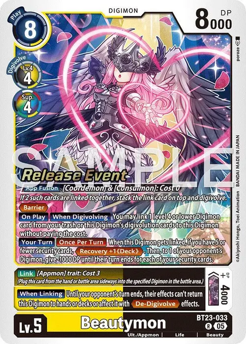 Beautymon card art