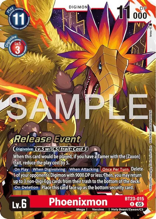 Phoenixmon card art