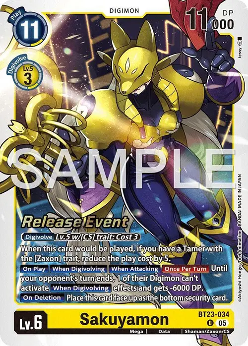 Sakuyamon card art
