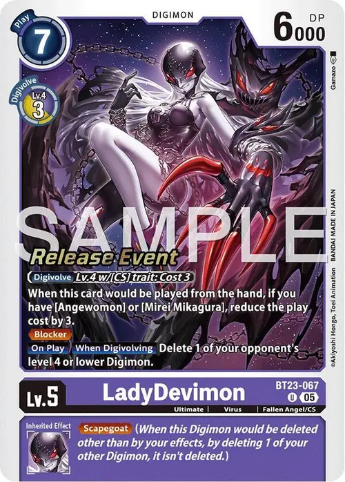 LadyDevimon card art