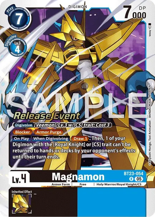 Magnamon card art