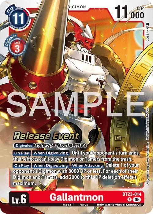 Gallantmon card art