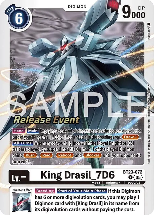 King Drasil_7D6 card art