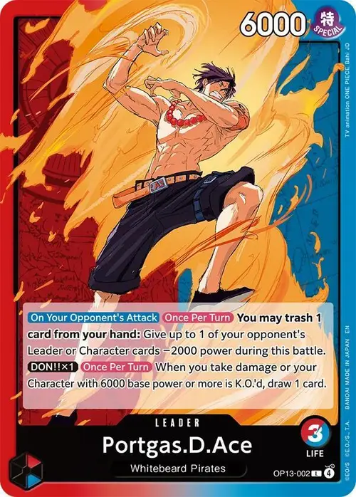Portgas.D.Ace (002) card art