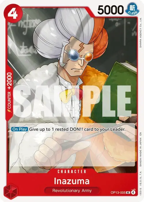 Inazuma card art