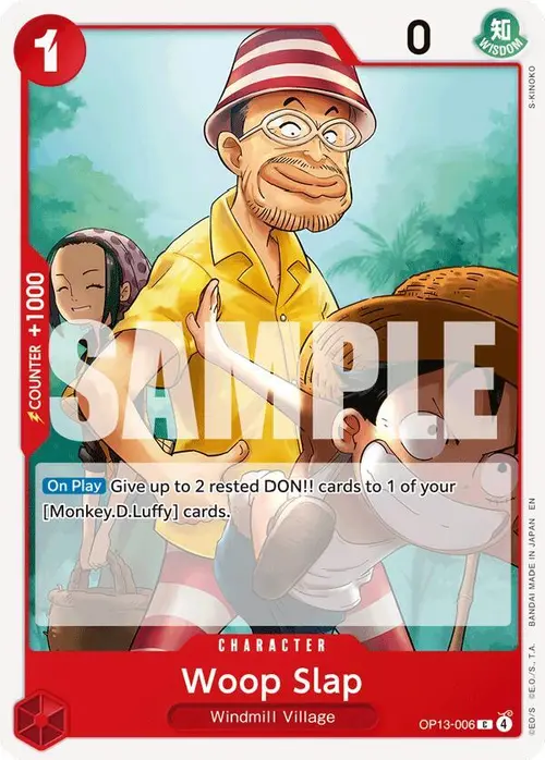 Woop Slap card art