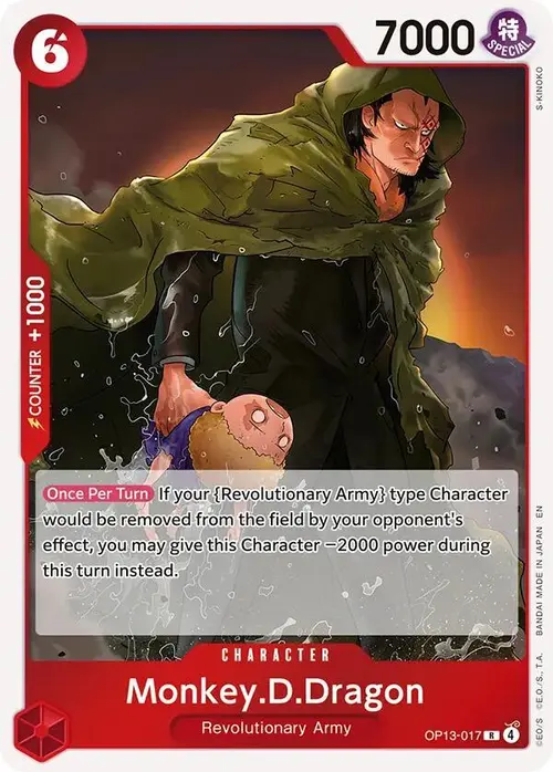 Monkey.D.Dragon card art