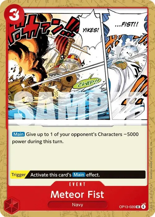 Meteor Fist card art