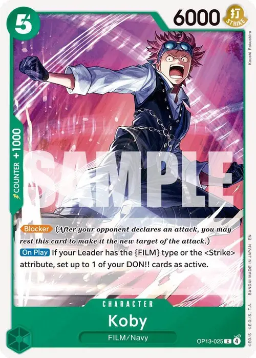 Koby card art