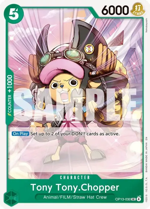 Tony Tony.Chopper card art